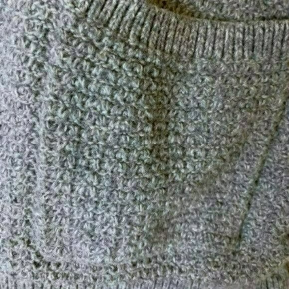 Madewell Women's Gray Open Knit Loose Side Tassels Cardigan Sweater Size XS - Picture 6 of 10